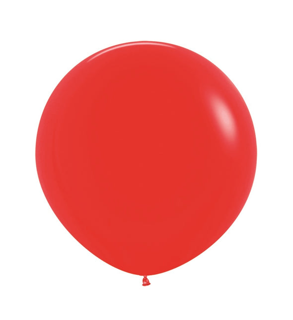 Globos Rojo 61cm 10pcs