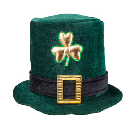 St. Trébol con gorro del Día de San Patricio