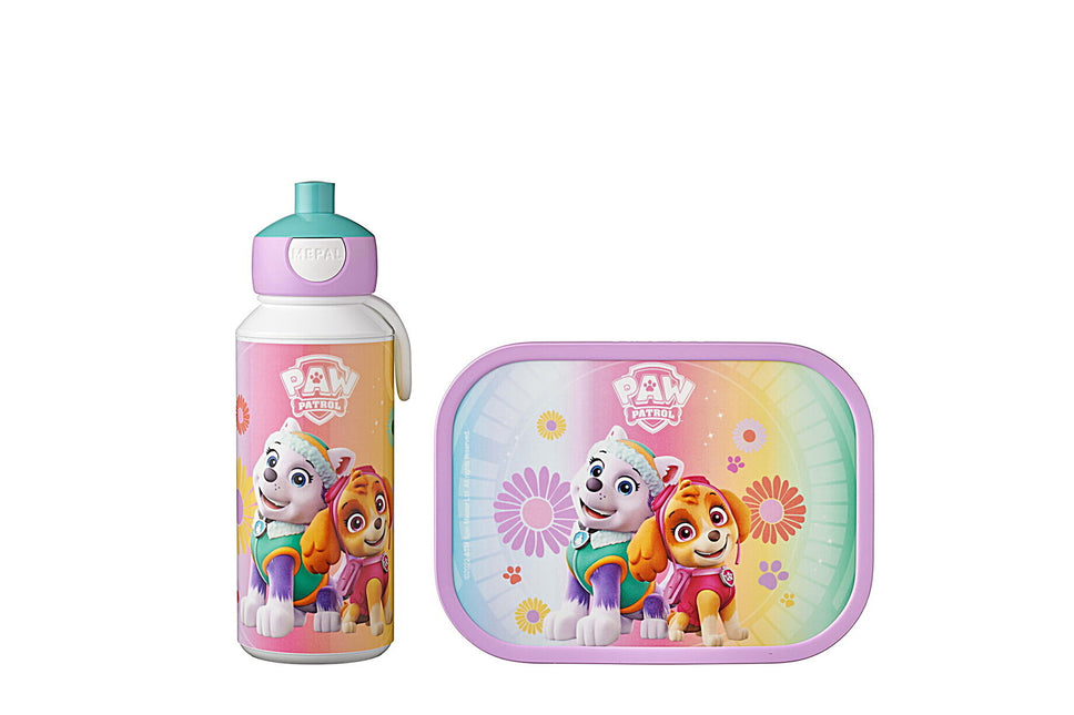 Fiambrera Botella+Fiambrera Paw Patrol Girls