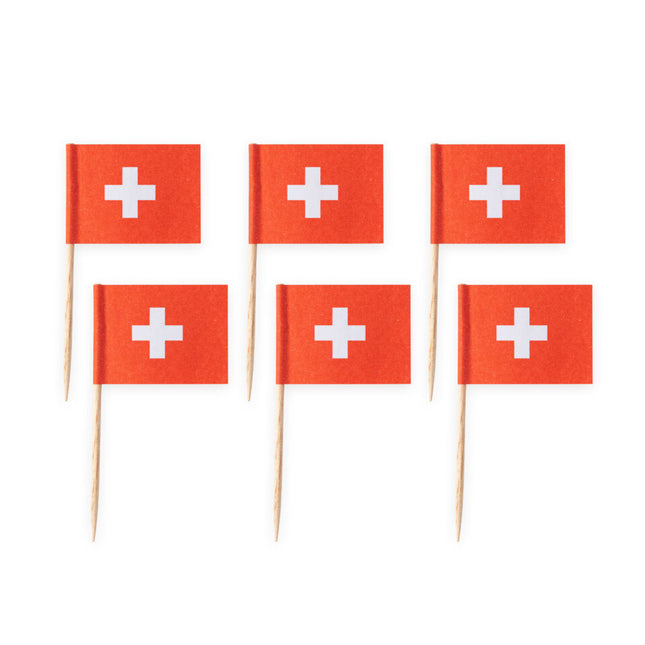 Suiza Palillos de cóctel Suiza 6cm 50pcs