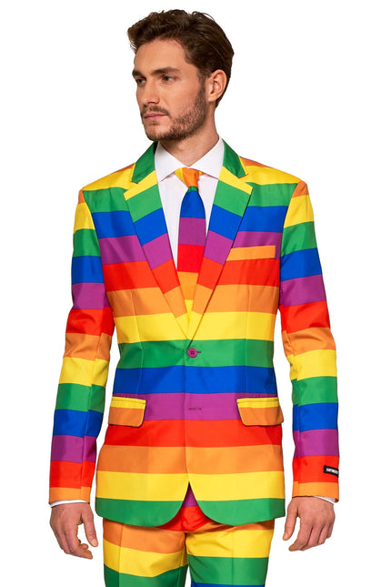 Traje Arco Iris Hombre Suitmeister