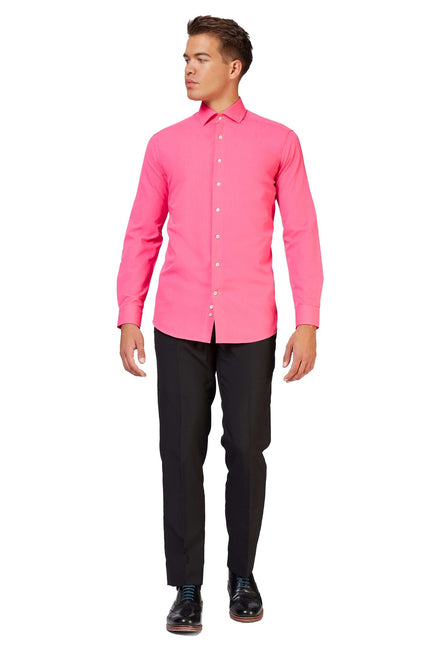 Camisa rosa hombre OppoSuits