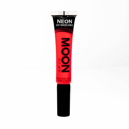 Máscara de pestañas Moon Glow Neon UV Rojo Intenso