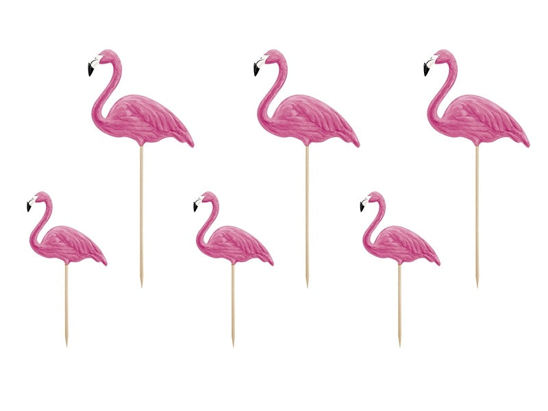 Pinzas para flamencos 23,5cm 6pcs