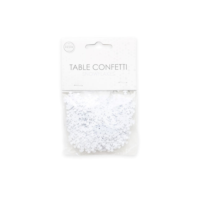 Confeti de mesa Copo de nieve
