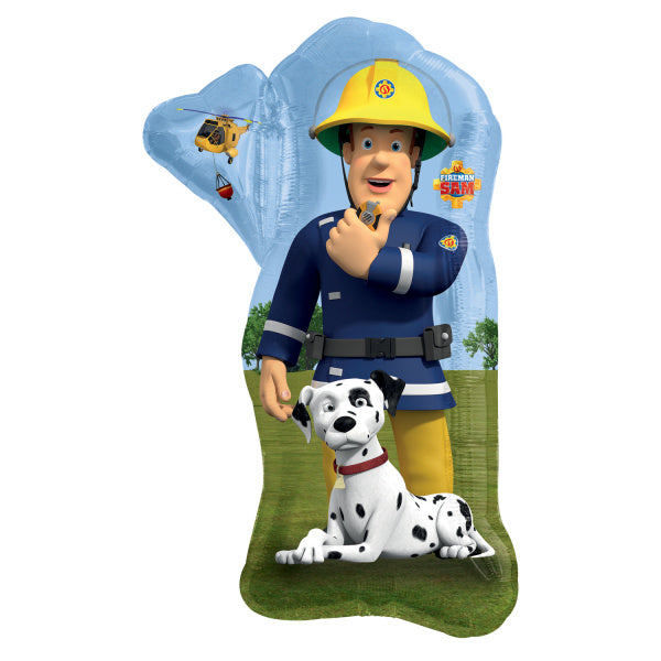 Globo de helio Fireman Sam Vacío 83cm