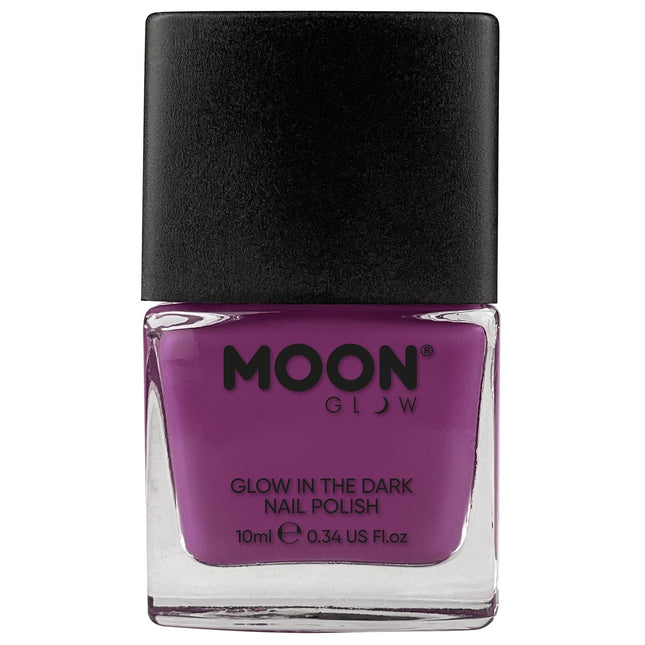 Moon Glow Esmalte de Uñas Brillo en la Oscuridad Morado 14ml