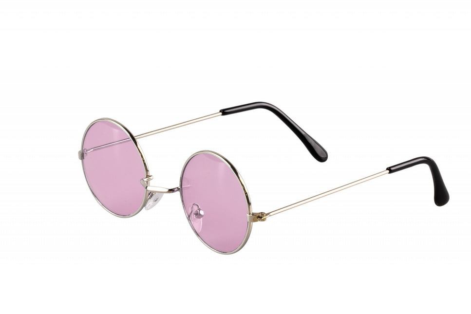 Gafas rosa hippie John