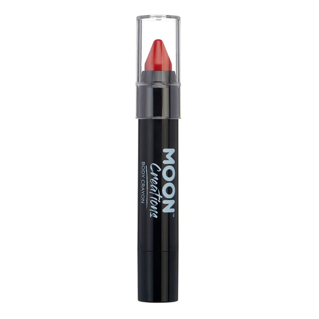 Moon Creations Body Crayons Rojo 3.2g