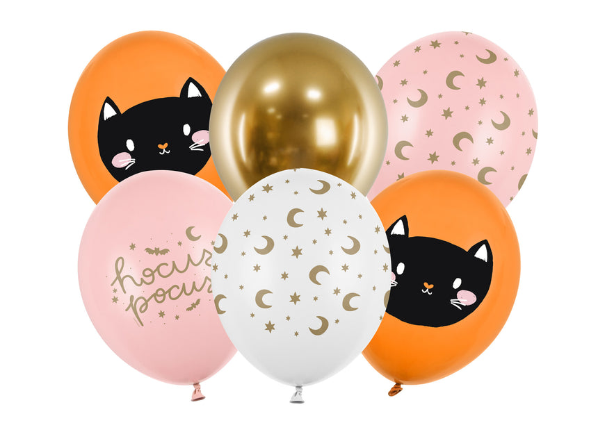 Globos de Halloween de colores 30cm 50pcs