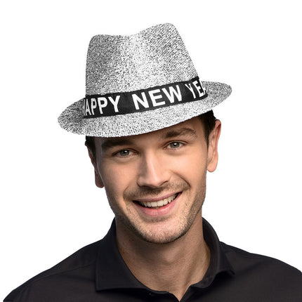 Sombrero Feliz Año Nuevo Purpurina