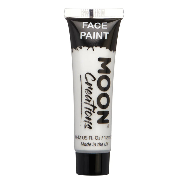 Moon Creations Pintura facial blanca 12ml