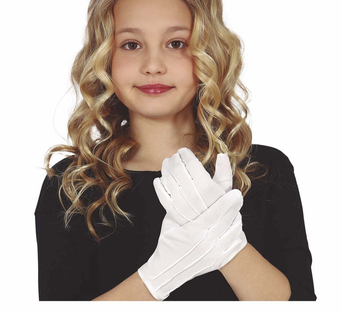 Guantes Blancos Niño