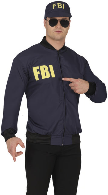 Conjunto Disfraz Hombre Fbi 2 piezas