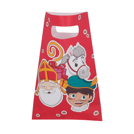 Sinterklaas Bolsas para Compartir Papel 23cm 10pcs