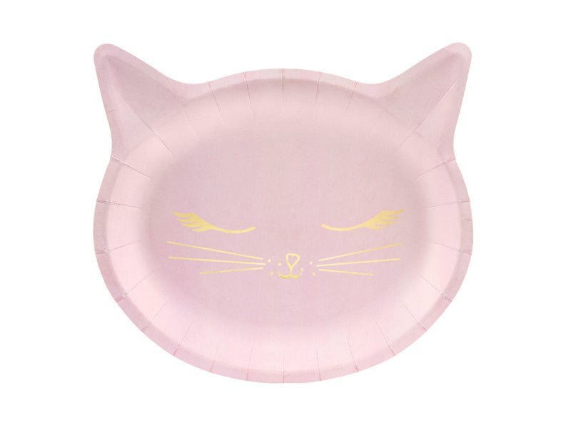 Platos Gato 22cm 6ud