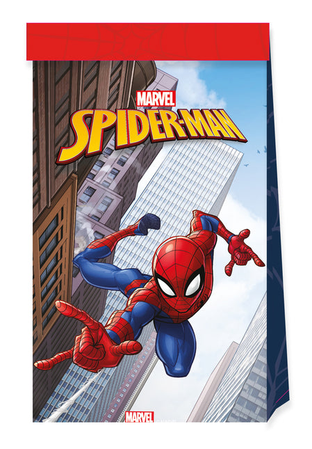 Spiderman Bolsas Compartidas 4pcs