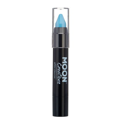 Moon Creations Crayones para el cuerpo Azul claro 3.2g