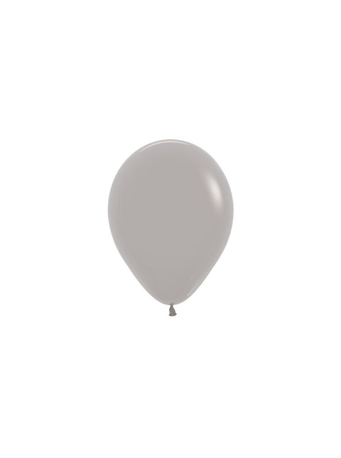 Globos Gris 12cm 50pcs