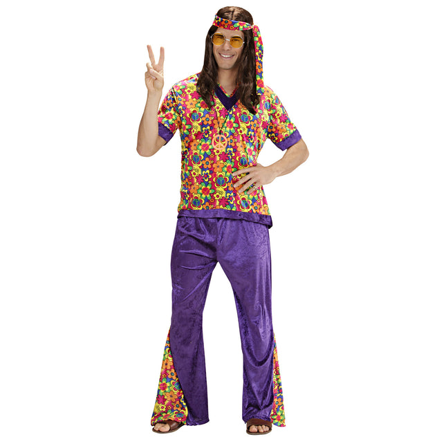 Disfraz Hippie 60S Color Hombre