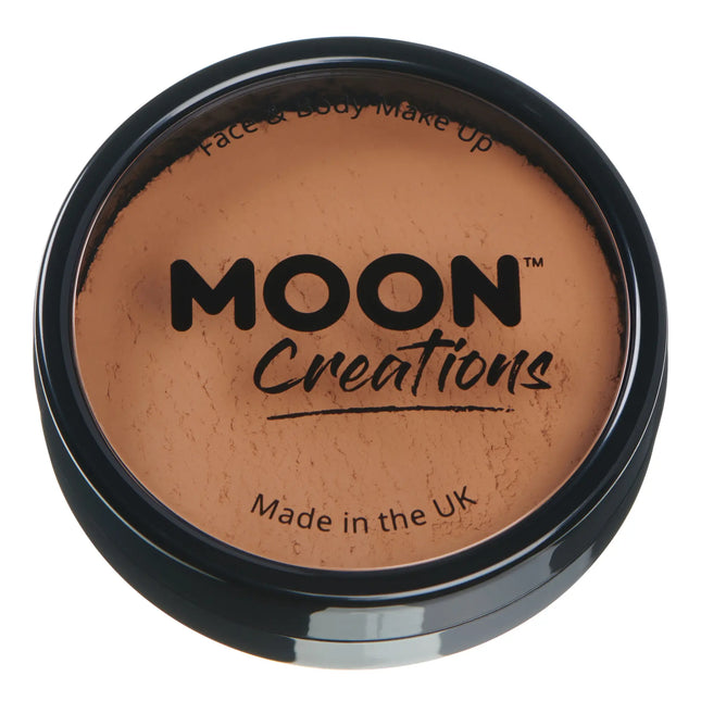 Moon Creations Pro Face Paint Cake Pots Marrón Claro 36g