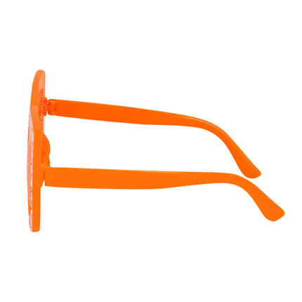 Gafas Naranja Purpurina