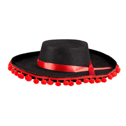 Sombrero Español Negro 45cm