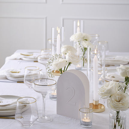 Números de Mesa de Boda 30cm 12uds