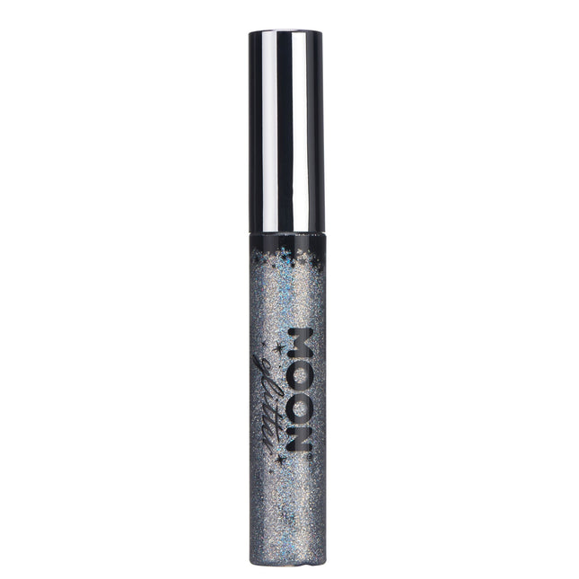 Moon Glitter Holographic Glitter Eye Liner Plata 10ml