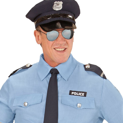 Policía de gafas