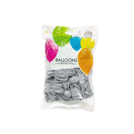 Globos Grises 13cm 100uds