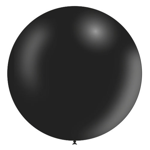 Globo Gigante Negro XL Metalizado 91cm