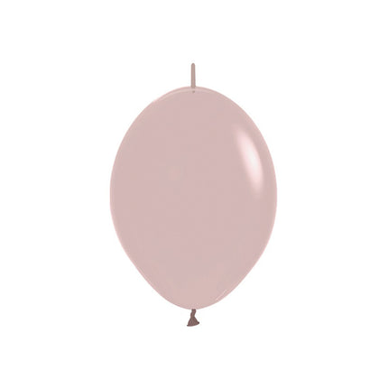 Globos Rosa Crepúsculo Pastel 15cm 50pcs