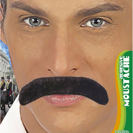 Modelo Negro Bigote Falso Hombre