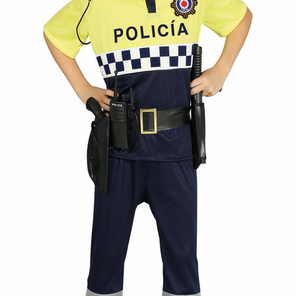 Disfraz de Policía Amarillo Niño