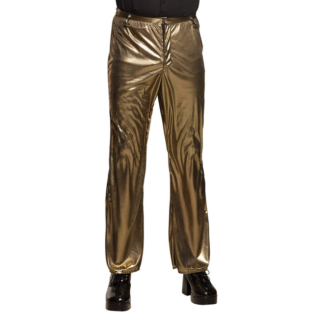 Pantalón Disco Dorado M/L