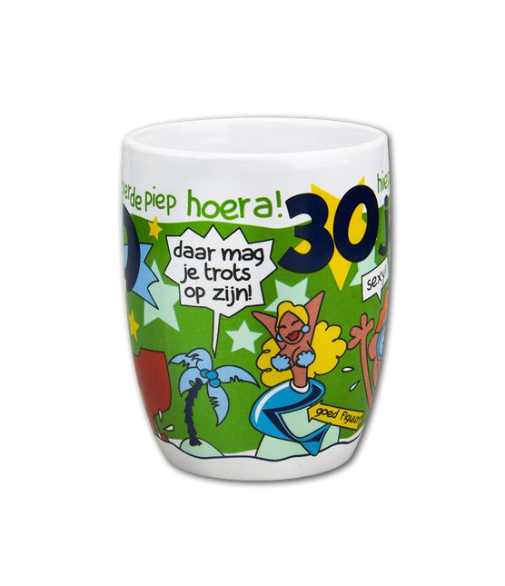 Taza 30 Años 12cm