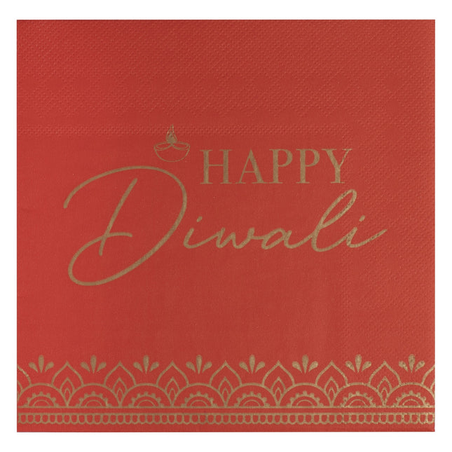 Servilletas Diwali 16cm 16pcs