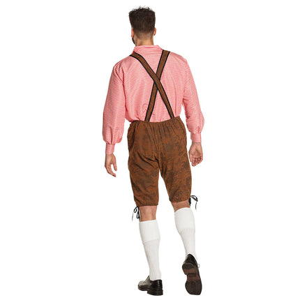 Lederhosen Marrón y Blusa