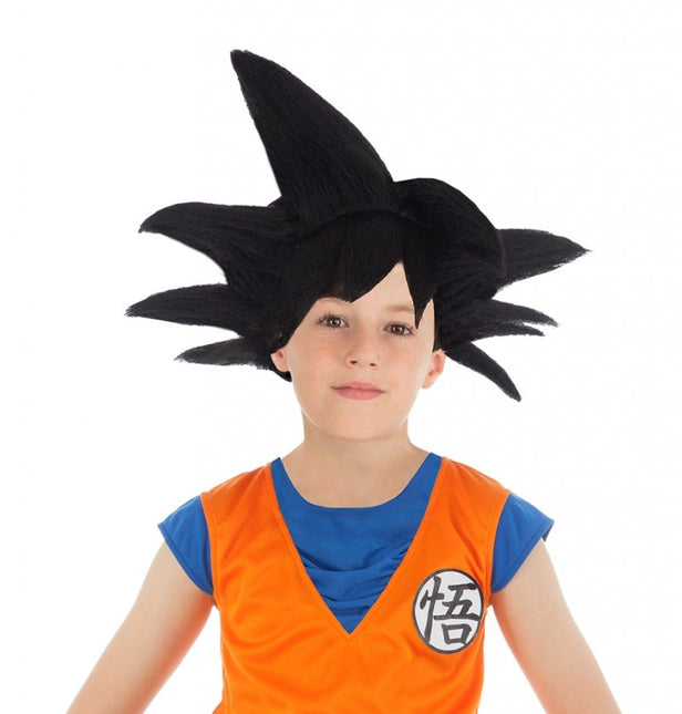 Peluca Goku Saiyan Niño Negro Niño Dragon Ball Z