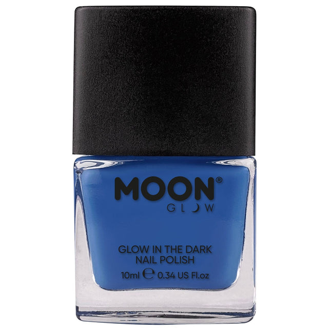 Moon Glow Esmalte de uñas que brilla en la oscuridad Azul 14ml