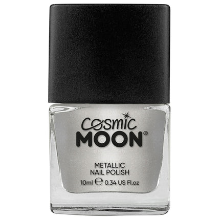 Esmalte de uñas Cosmic Moon Metallic Plata 14ml