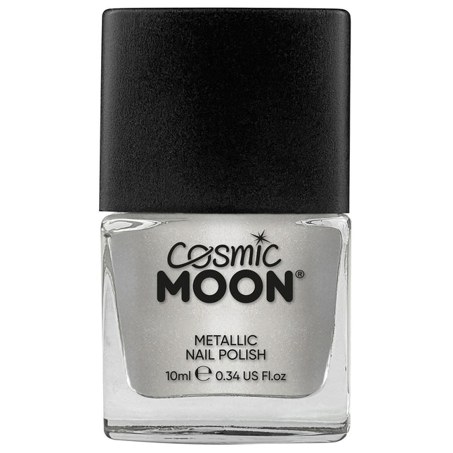 Esmalte de uñas Cosmic Moon Metallic Plata 14ml