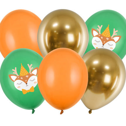 Globos Ciervo 30cm 6pcs