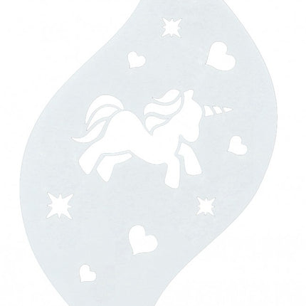 Plantilla Maquillaje Unicornio