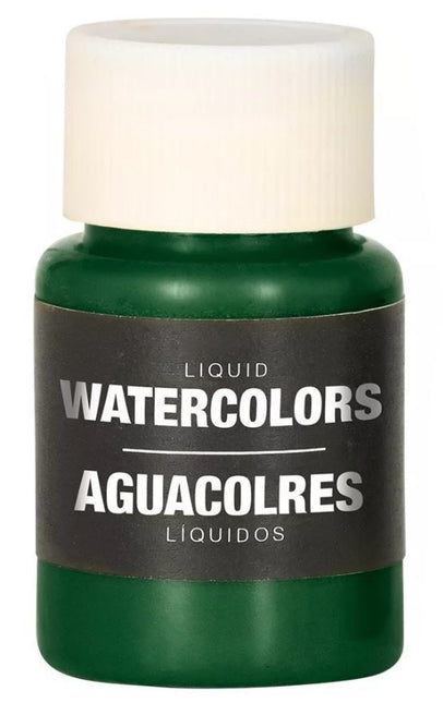 Botella de Maquillaje Verde Oscuro 28ml