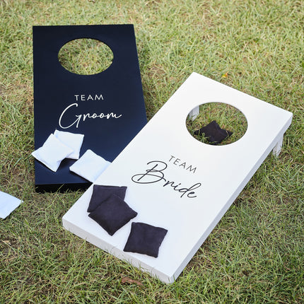 Juego de boda Cornhole