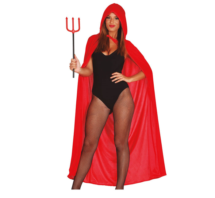 Capucha de Halloween Roja 1,3m