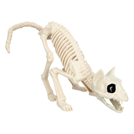 Halloween Gato esqueleto 51cm