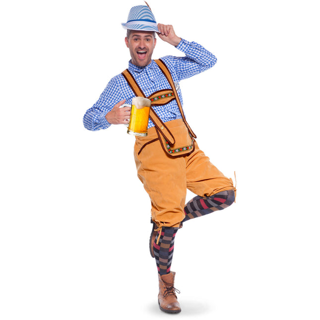 Lederhosen Marrón